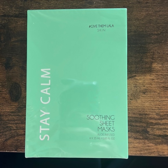 #Give Them Lala, Stay Calm Soothjng Sheet Masks - Picture 1 of 2